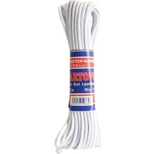 Esnek Beyaz Bel Lastiği – 10 Metre Dikiş Lastiği, 0.5 cm Kalınlık, Kıyafet ve Don Lastiği