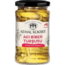 Kemal Kükrer Acı Biber Turşusu Cam Kavanoz 360 gr