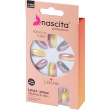 24'lü Coffin Renkli Takma Tırnak - 184