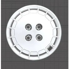 Universal 13 Inç Tofaş Şahin Uyumlu Jant Kapağı 4'lü Takım