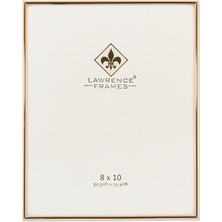 Lawrence Frames Simply 670080 Metal Resim Çerçevesi, 20,3 x 25,4 Cm, Altın Rengi