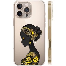 3gen Case Iphone 16 Pro Max Uyumlu Desenli Şeffaf Silikon Kılıf AST15