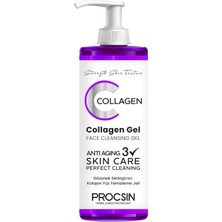Procsın Kolajen Yüz Temizleme Jeli 150 ml Gözenek Sıkılaştırıcı Derinlemesine Temizlik Özelliği