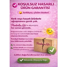 Feyza Design 6'lı Bambu Kapaklı Cam Kavanoz Seti, 500ML, Vakumlu, Saklama Paketi