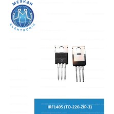 IRF1405 (TO-220-ZİP-3) (1 Adet) Orijinal Oto Beyin Tamir Entegreleri Merkan Elektronik