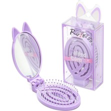 3b Trend Sevimli Cep Aynalı Katlanabilir Tarak – Şık ve Kullanışlı