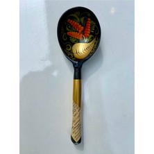 Feyza Design El Boyama Rus Kaşık, Sanat ile Zarif ve Renkli Tasarım