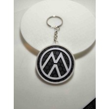 3D VAN TASARIM Volkswagen Logolu Araba Anahtarligi