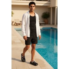 Pearnight Calx Lüks Eva Plaj Havuz Sokak Banyo Kaydırmaz Erkek  Terliği