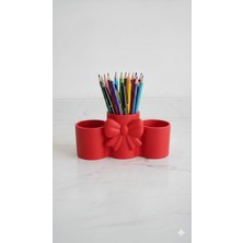 Rivon Desing Ferry 3'lü Fiyonk Detaylı Kalem/fırça Organızeri