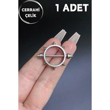 Blisse Piercing Kadın Spike Daire Model Meme Ucu Nipple Piercing