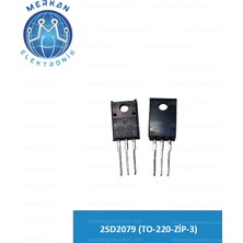 2SD2079 (TO-220-ZİP-3) (1 Adet) Orijinal Oto Beyin Tamir Entegreleri Merkan Elektronik