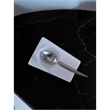 Feyza Design Doğal Taş Mermer Tezgah Üstü Kaşıklık, Şık ve Dayanıklı Tasarım