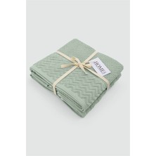 Denizli Çeyiz 2li Kadife Bordürlü Jakarlı 50X90 El Havlusu Spectre