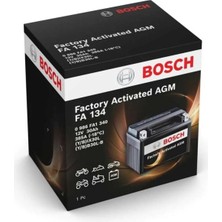Bosch 12V 30 Ah Motosiklet Aküsü Agm 385 A (En) (166*126*173) (FA134) (YIX30L) (YB30L-B) (BIX30L) _ BOY:166 EN:127 YÜKSEKLİK:175 mm _ (BB30L-B) _