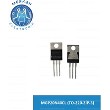 MGP20N40CL (TO-220-ZİP-3) (1 Adet) Orijinal Oto Beyin Tamir Entegreleri Merkan Elektronik