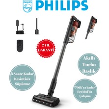 Philips 6000 Serisi Kablosuz Dik Süpürge XC6452/10, Turbomod, Akıllı Başlık