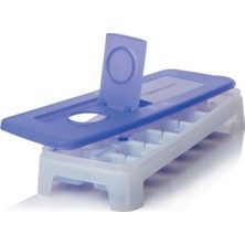 Feyza Design 14'lü Mürdüm Renkli Buz Kalıbı Seti, Şık ve Dayanıklı Tasarım