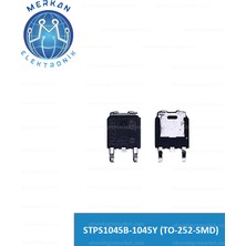 STPS1045B-1045Y (TO-252-SMD) (1 Adet) Orijinal Oto Beyin Tamir Entegreleri Merkan Elektronik