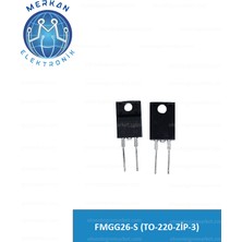 FMGG26-S (TO-220-ZİP-3) (1 Adet) Orijinal Oto Beyin Tamir Entegreleri Merkan Elektronik