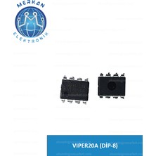 VIPER20A (Dip-8) (1 Adet) Orijinal Oto Beyin Tamir Entegreleri Merkan Elektronik
