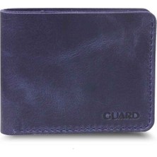 Guard Antik Lacivert Hakiki Deri El Yapımı Erkek Cüzdan // GRD260225WT1559