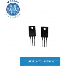 2SK2312 (TO-220-ZİP-3) (1 Adet) Orijinal Oto Beyin Tamir Entegreleri Merkan Elektronik