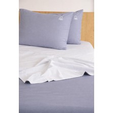 United Colors Of Benetton Benetton %100 Pamuk Beyaz Tek Kişilik 160*220 Nevresim - 180*240 Yatak Çarşafı  - 50*70+20 Yastık Kılıfı Nevresim Takımı
