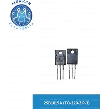 2SB1015A (TO-220-ZİP-3) (1 Adet) Orijinal Oto Beyin Tamir Entegreleri Merkan Elektronik