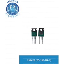 2SB676 (TO-220-ZİP-3) (1 Adet) Orijinal Oto Beyin Tamir Entegreleri Merkan Elektronik