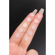 Blisse Piercing Unisex Şeffaf Bioplast Keloid Önleyici Küpe ve Piercing Disk 10 Adet