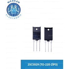 2SC5929 (TO-220-ZİP3) (1 Adet) Orijinal Oto Beyin Tamir Entegreleri Merkan Elektronik