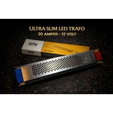 ZMR Lumıxa Ultra Slim LED Trafo (30 Amper,12 Volt)