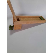 Feyza Design El Yapımı Ahşap Zeytin Kırıcı, Doğal ve Dayanıklı Mutfak Gereci