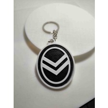 3D VAN TASARIM Citroen Logolu Araba Anahtarligi