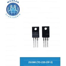 2SJ380 (TO-220-ZIP-3) (1 Adet) Orijinal Oto Beyin Tamir Entegreleri Merkan Elektronik