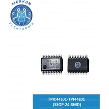 TPIC44L01-TPI44L01 (Ssop-24-Smd) (1 Adet) Orijinal Oto Beyin Tamir Entegreleri Merkan Elektronik