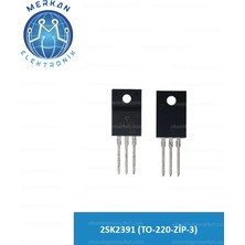 2SK2391 (TO-220-ZİP-3) (1 Adet) Orijinal Oto Beyin Tamir Entegreleri Merkan Elektronik