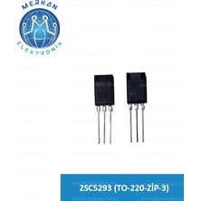 2SC5293 (TO-220-ZİP-3) (1 Adet) Orijinal Oto Beyin Tamir Entegreleri Merkan Elektronik
