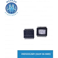 VND5E012MY (Ssop-36-Smd) (1 Adet) Orijinal Oto Beyin Tamir Entegreleri Merkan Elektronik