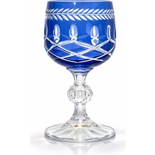 Sudedi Home Renkli Cam Ayaklı Kahve Yanı Sunum Bardağı Kesme Desenli Özel Tasarım Çok Renkli Seçenek