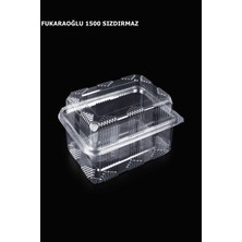 Feyza Design 1500 gr Sızdırmaz Saklama Kabı 50’li Set, Pratik ve Güvenli Saklama Çözümü