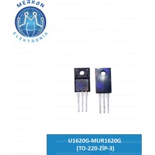 U1620G-MUR1620G (TO-220-ZİP-3) (1 Adet) Orijinal Oto Beyin Tamir Entegreleri Merkan Elektronik