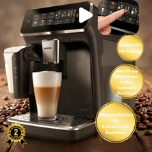 Philips Lattego Tam Otomatik Kahve ve Espresso Makinesi, 6 Farklı Enfes Içecek, Telefonla Uzaktan Hazırla EP3343/50