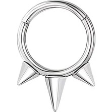 Blisse Piercing Unisex Cerrahi Çelik Dikenli Figürlü Kilitli Tragus Helix Kıkırdak Piercing