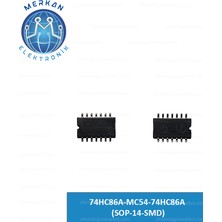 74HC86A-MC54-74HC86A (Sop-14-Smd) (1 Adet) Orijinal Oto Beyin Tamir Entegreleri Merkan Elektronik
