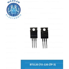 BTS120 (TO-220-ZİP-3) (1 Adet) Orijinal Oto Beyin Tamir Entegreleri Merkan Elektronik