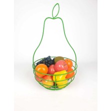 Feyza Design Renkli ve Şık Meyvelik Sepeti, Sağlıklı ve Taze Meyvelerle Dolu