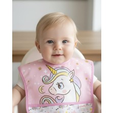 Bebechi Laura Baby Kolsuz Sıvı Geçirmez Mama Önlüğü