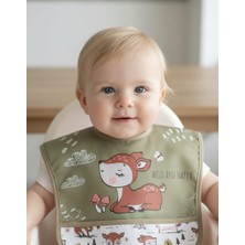 Bebechi Laura Baby Kolsuz Sıvı Geçirmez Mama Önlüğü